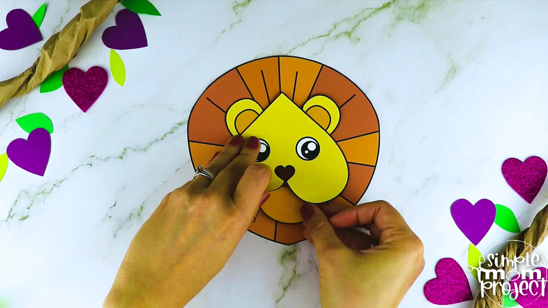 Looking for a fun and creative way to teach the letter L to your toddler, preschool and kindergarten kids? This printable heart lion craft will make it easy for you! It is perfect for coloring and cutting practice while you watch The Lion King. Use this printable heart shaped lion craft template in a variety of useful craft ideas that kids can play with for hours. Grab your own printable heart lion template today!