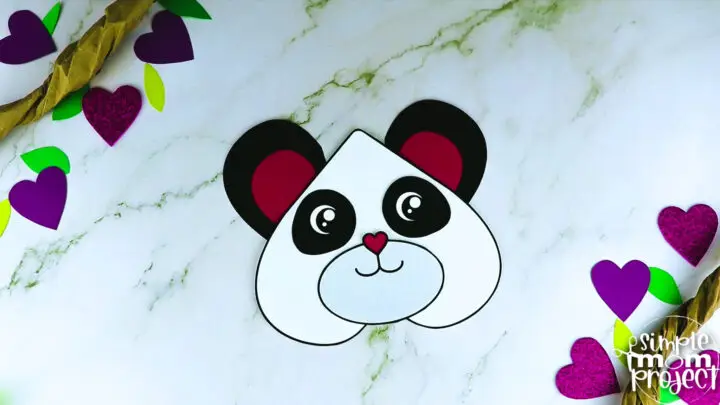 Are you teaching the letter P to your toddler, preschool and kindergarten kids? Try this simple printable heart panda craft template! It is so simple kids in all grades will love making him. Use this heart panda craft for coloring, stencils, decorations, invitation cards and crafts. Click now to purchase this printable heart shaped panda template now!