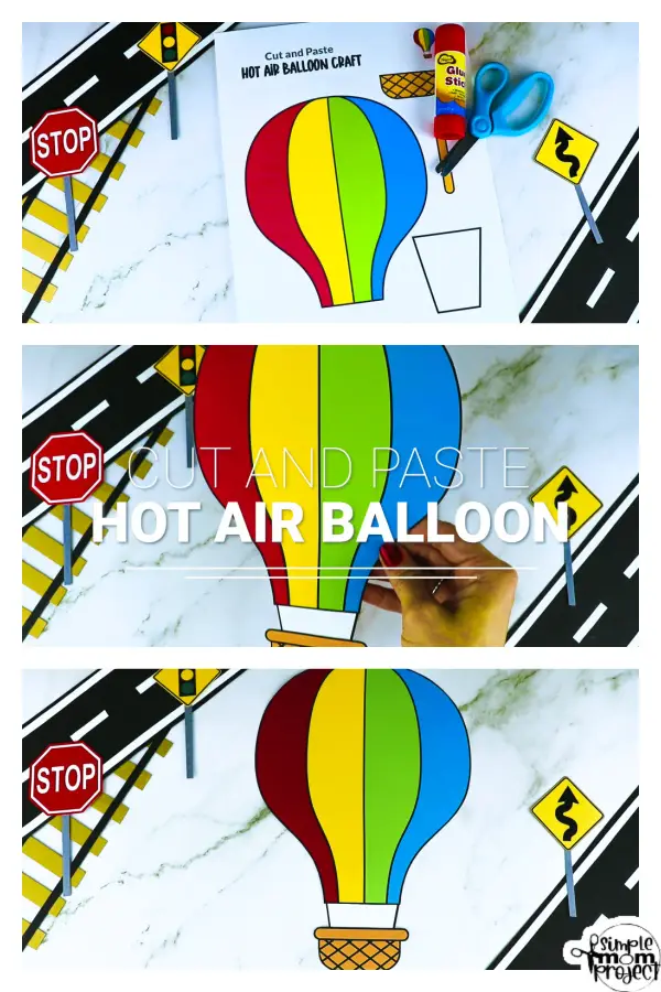 Are you looking for a unique mode of transportation to create for your kids? This printable hot air balloon craft is super easy and cute, making it perfect for kids of all ages. Combine the diy hot air balloon craft template with a few recycled materials to form cool crafts that kids can play with. Be sure to get your own hot air balloon template today!