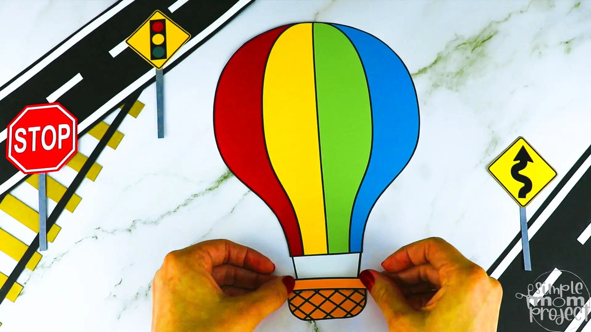 Are you looking for a unique mode of transportation to create for your kids? This printable hot air balloon craft is super easy and cute, making it perfect for kids of all ages. Combine the diy hot air balloon craft template with a few recycled materials to form cool crafts that kids can play with. Be sure to get your own hot air balloon template today!