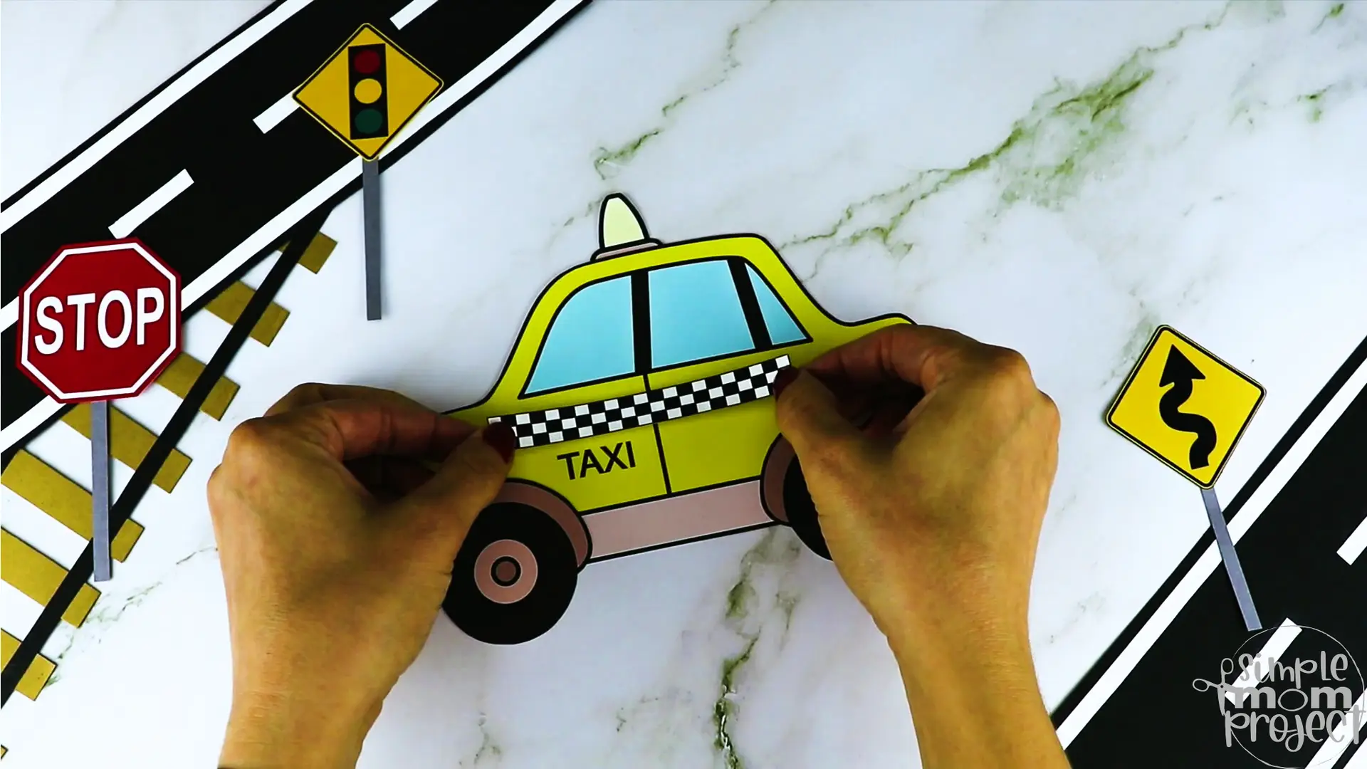 Are you looking for a fun paper craft activity to do during the weekend? This printable taxi cab craft is perfect for kids of all ages, especially to toddler, preschool and kindergarten kids. Our cute taxi craft design will inspire you to create a life-size taxi car using cardboard boxes and other recycled materials. Be sure to grab our printable taxi cab craft template for your little ones.