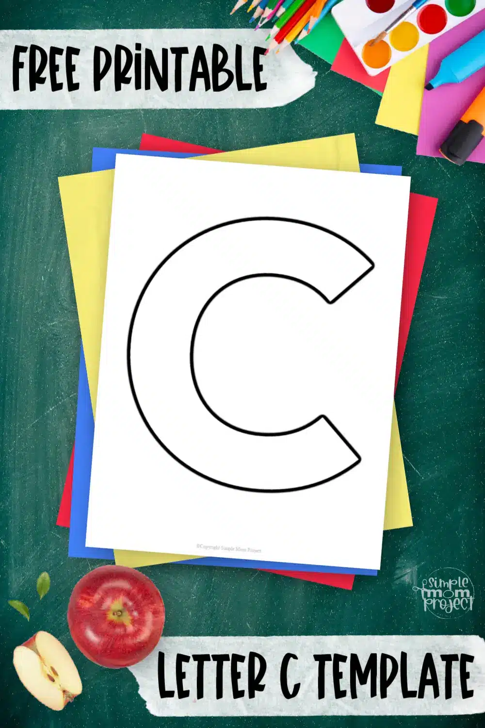 Looking for a cool way to teach your kids the uppercase letter C? Great news! This free printable uppercase letter C template is a fun and quick activity suitable for kids of all ages. Kids will enjoy learning the /C/ sound and how to write it as they work on this printable letter C outline template. Let them color it however they would like, then cut and paste it on your lesson board. Grab a few supplies and download this printable letter C template now.