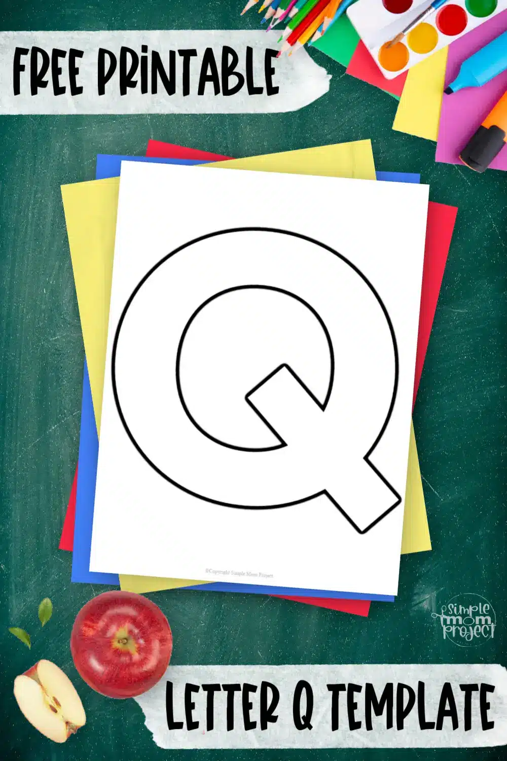 Teaching your kids the capital Q? This fun printable uppercase letter Q template is great to include in your alphabet lesson. It’s a black and white uppercase letter Q perfect to use as a coloring worksheet, letter tracing, stencil, bulletin board decor and crafts. Write down a few things that begin with the letter Q, like Queen, quail, quill, etc., while your kids are busy working on this uppercase letter Q outline printable template. Teach them how to pronounce these words correctly or how to write the capital Q. Your little ones will surely enjoy this alphabet worksheet so be sure print your uppercase letter Q template today!