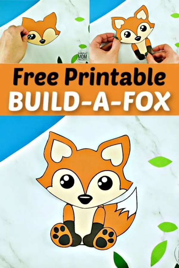 4Free-Printable-Baby-Fox-Craft-for-kids-toddlers-and-preschoolers-pin-1