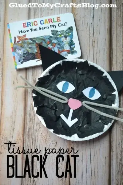 Cat Craft and Activities easy crafts for kids in a fun way for those that have a love of little cats some even black cat crafts 17