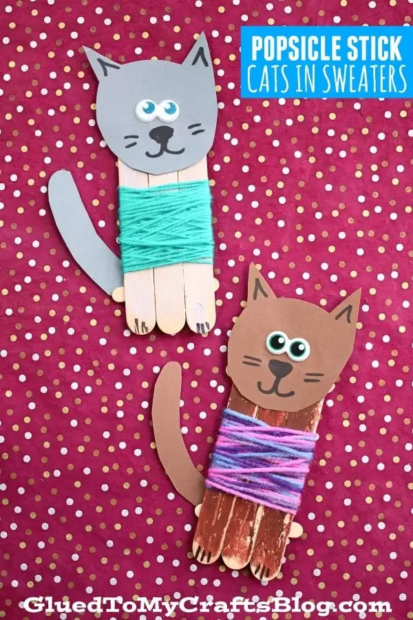 Cat Craft and Activities easy crafts for kids in a fun way for those that have a love of little cats some even black cat crafts 37