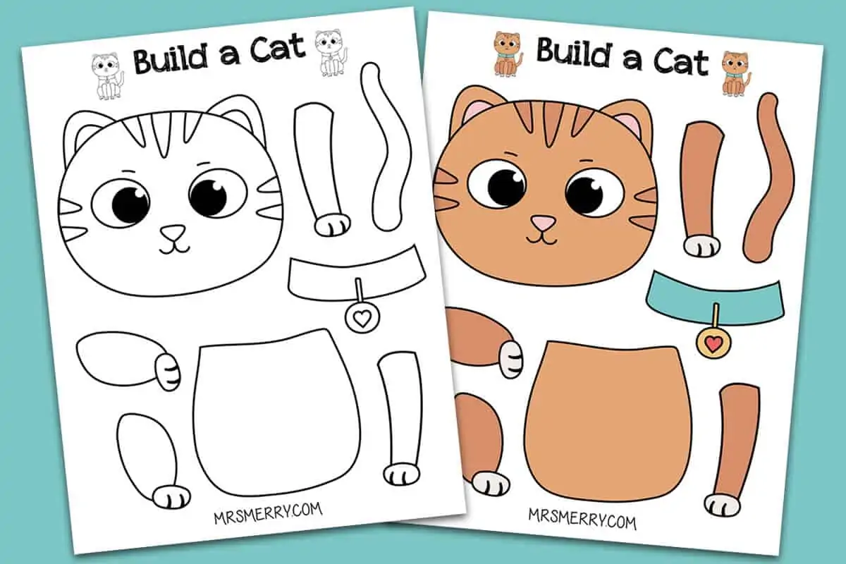 Cat Craft and Activities easy crafts for kids in a fun way for those that have a love of little cats some even black cat crafts 5