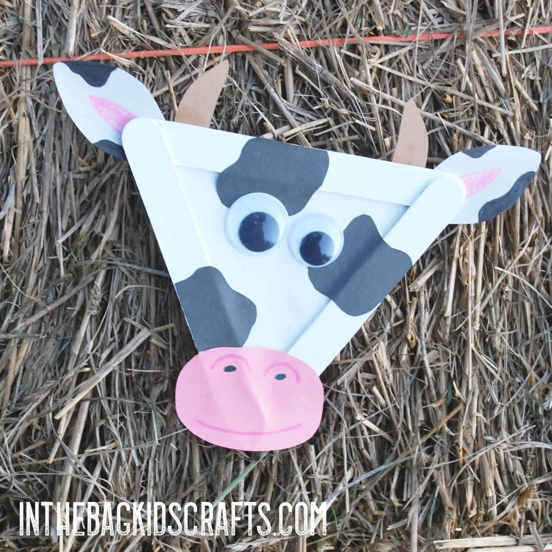 Cute Cow Crafts and cow Activity to build fine motor skills farm crafts farm theme kindergartner, kids, elementary, toddler 19