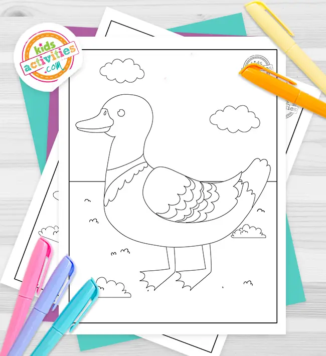 Fun little duck crafts for little kids are a great way from paper plate duck crafts, letter d duck crafts, duck templates, food print duck crafts 1