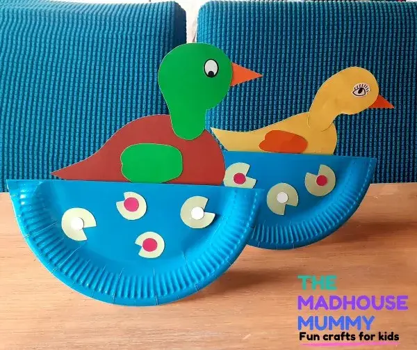 Fun little duck crafts for little kids are a great way from paper plate duck crafts, letter d duck crafts, duck templates, food print duck crafts 26