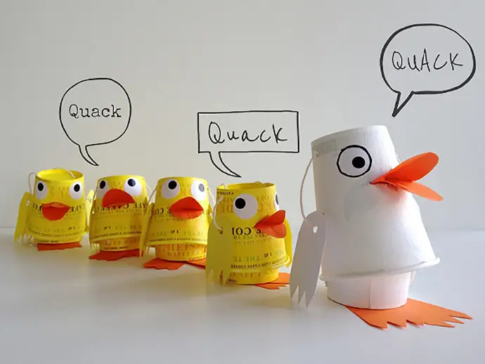 Fun little duck crafts for little kids are a great way from paper plate duck crafts, letter d duck crafts, duck templates, food print duck crafts 34