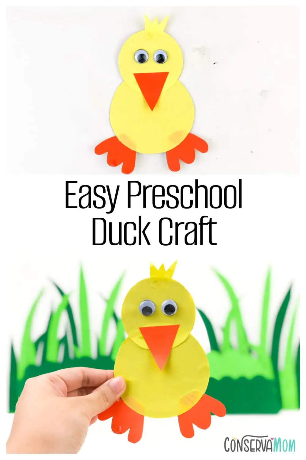 Fun little duck crafts for little kids are a great way from paper plate duck crafts, letter d duck crafts, duck templates, food print duck crafts 5