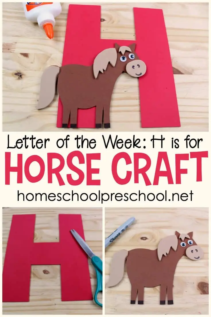 Horse crafts are a great and fun activity for horse camp and good paper horse crafts for children, kids, toddler, elementary, preschooler 15
