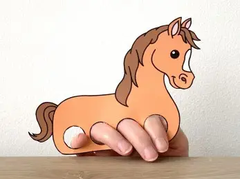 Horse crafts are a great and fun activity for horse camp and good paper horse crafts for children, kids, toddler, elementary, preschooler 23
