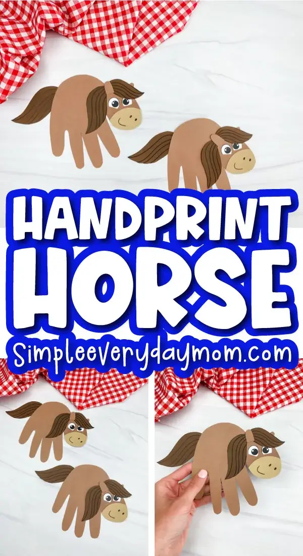 Horse crafts are a great and fun activity for horse camp and good paper horse crafts for children, kids, toddler, elementary, preschooler 26