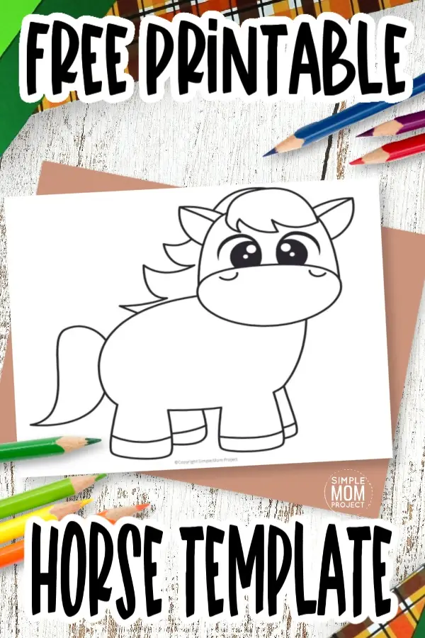 Horse crafts are a great and fun activity for horse camp and good paper horse crafts for children, kids, toddler, elementary, preschooler 4