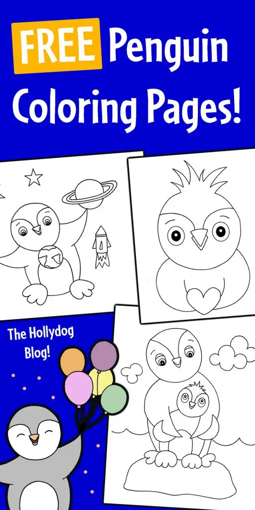 free penguin coloring pages