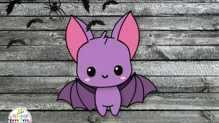 Printable Bat Craft Template for kids of all ages