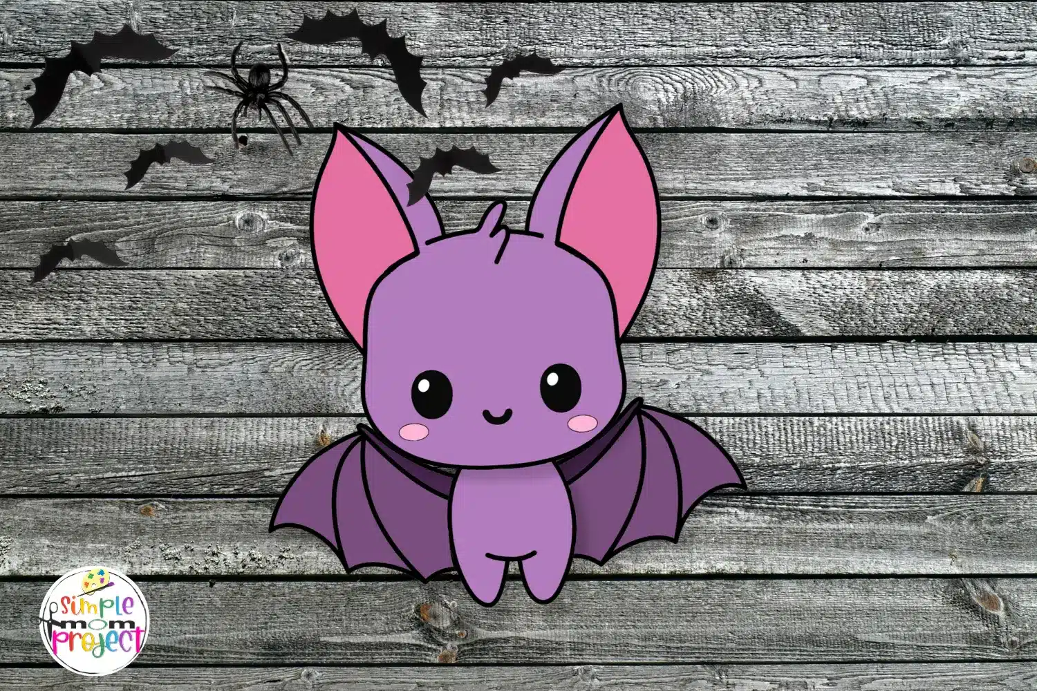 Printable Bat Craft Template for kids of all ages