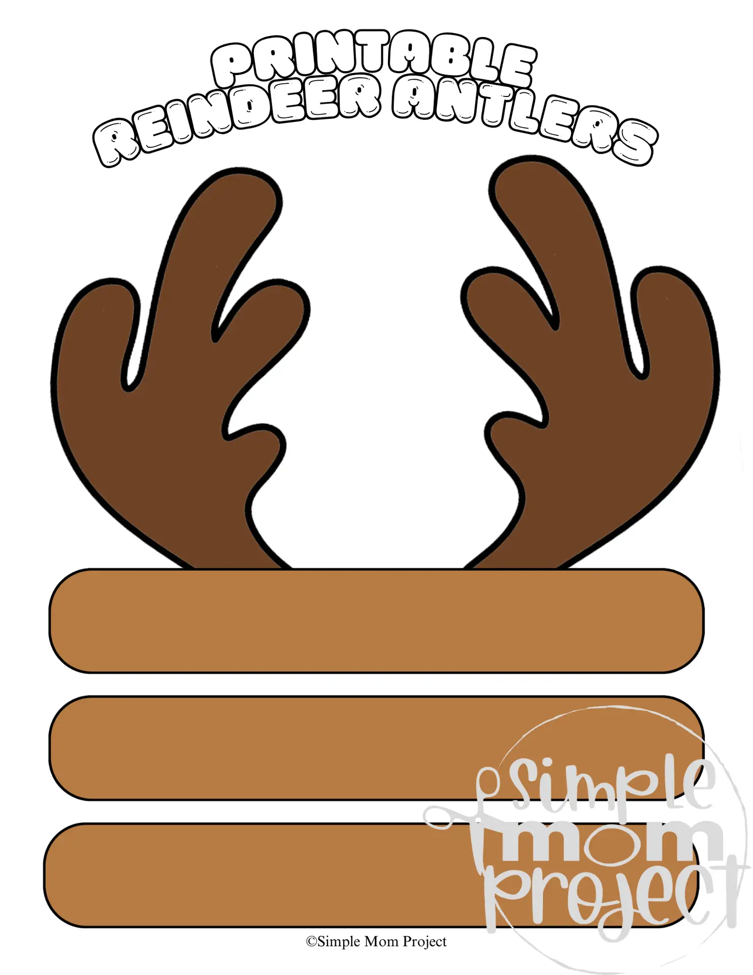 Create festive reindeer antlers with construction paper using a fun reindeer antler template. Choose between a blank or pre-colored version to spark creativity. Encourage students to decorate with glitter, stickers, or pom-poms, enhancing their fine motor skills. After crafting, organize a reindeer parade to spread joy and celebrate the winter season together!