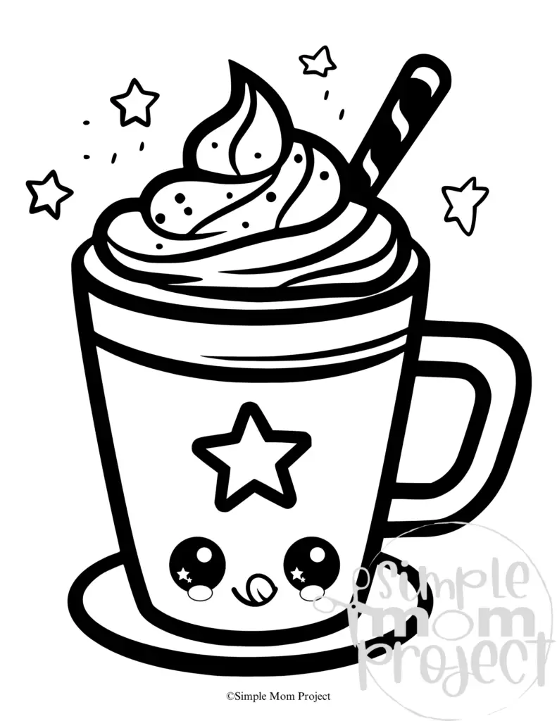 WM CRAFT hot chocolate mug printables
