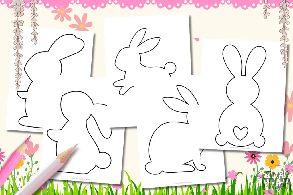 FLATLAY Bunny Silhouette FREE