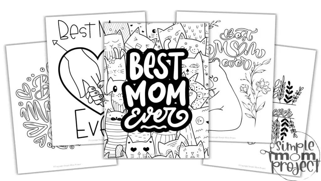 Best Mom Ever Convertkit Free Printable Template for Kids