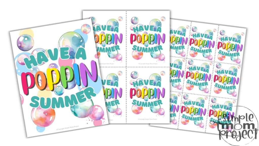 Have a Poppin Summer Convertkit Free Printable Template