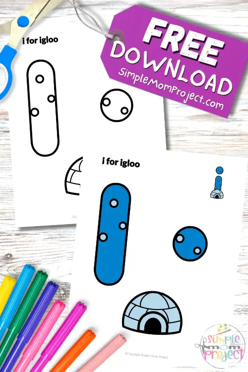 Did you know you can grab a free printable lowercase letter i for igloo craft that lets kids turn the alphabet into their own Arctic masterpiece? So grab your scissors, glue and imagination, and let’s chill with this clever and cute craft! Whether you’re at home or in the classroom, this igloo activity is perfect for adding a creative twist to learning letters and it’s a wonderful way for little ones to practice their fine motor skills while having a blizzard of fun!