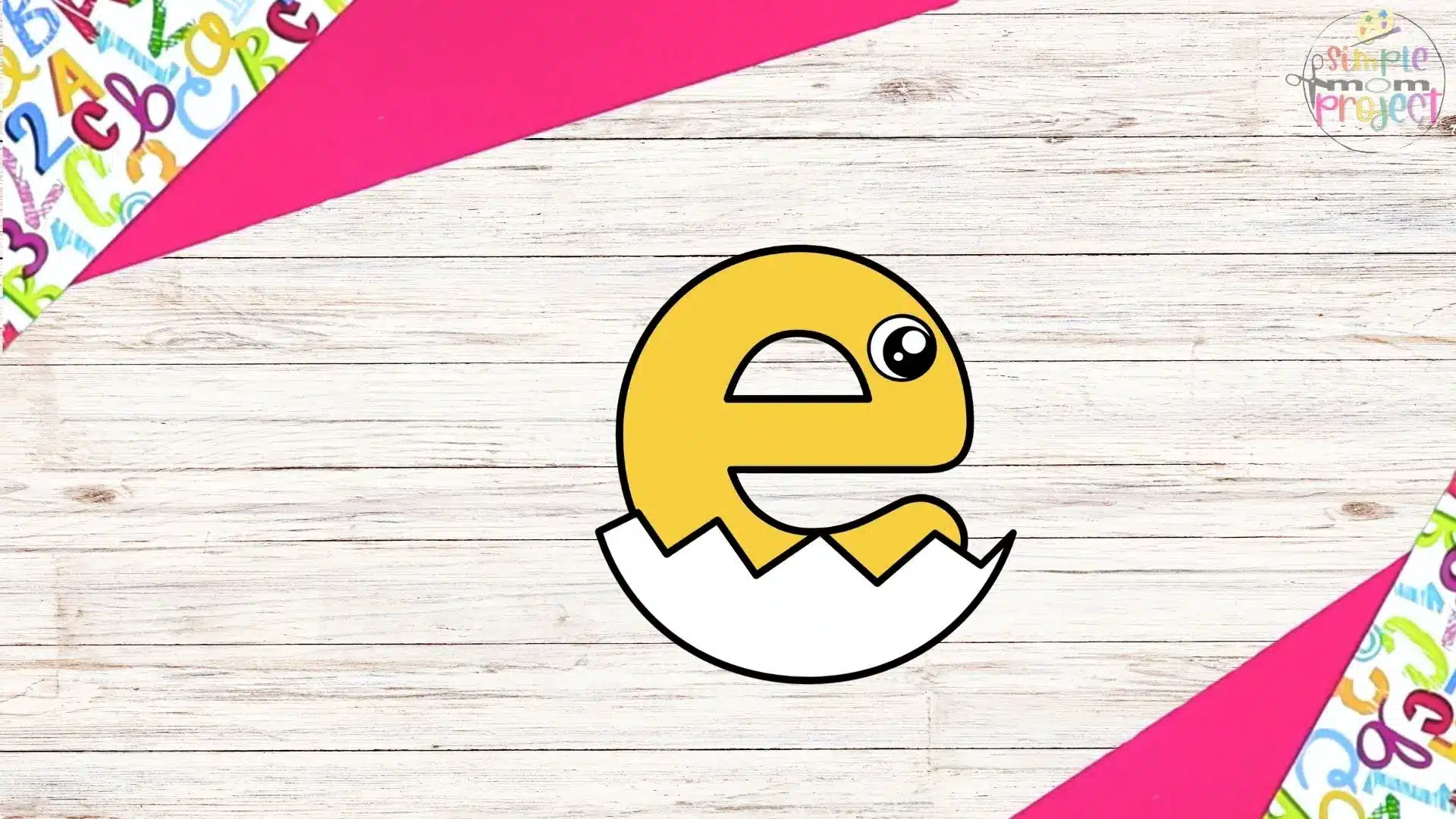 free printable letter e for egg craft for kids 5