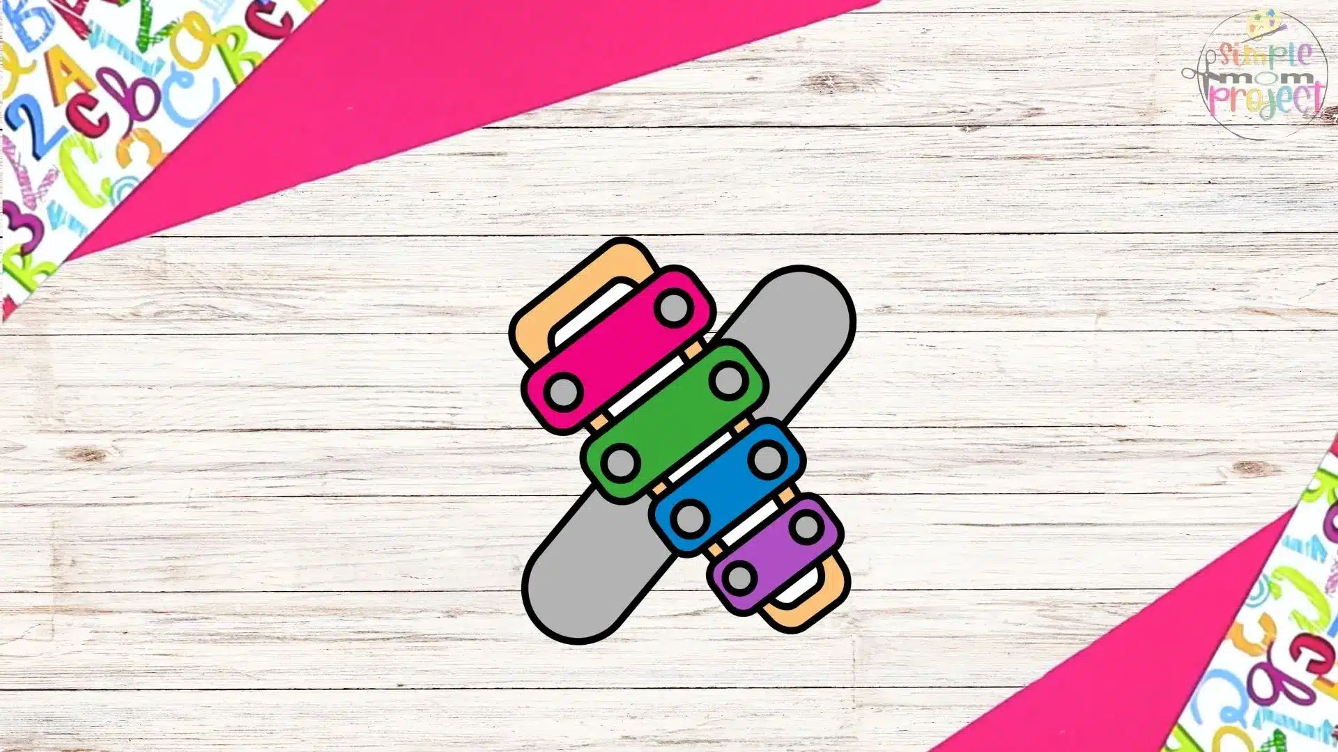 free printable letter x for xylophone craft for kids 5