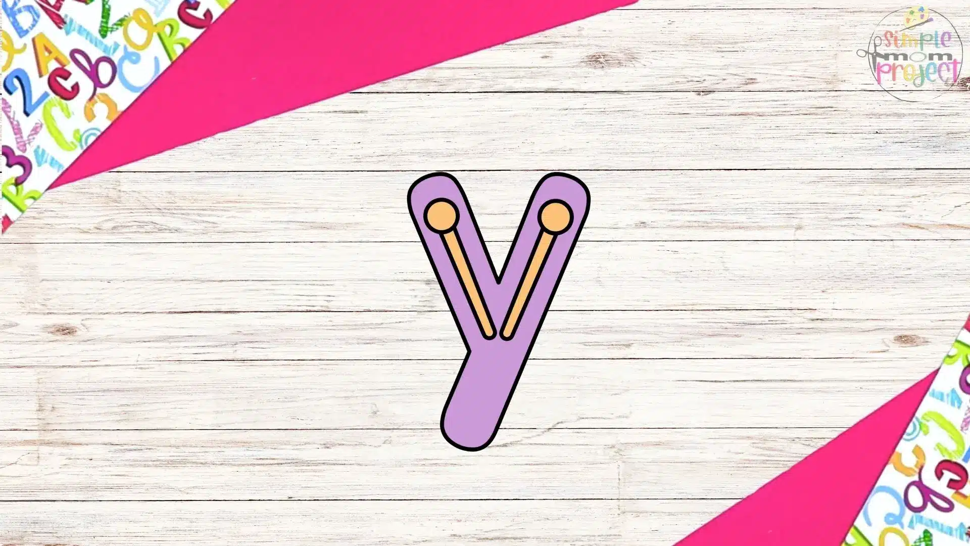 free printable letter y for yarn craft for kids 5