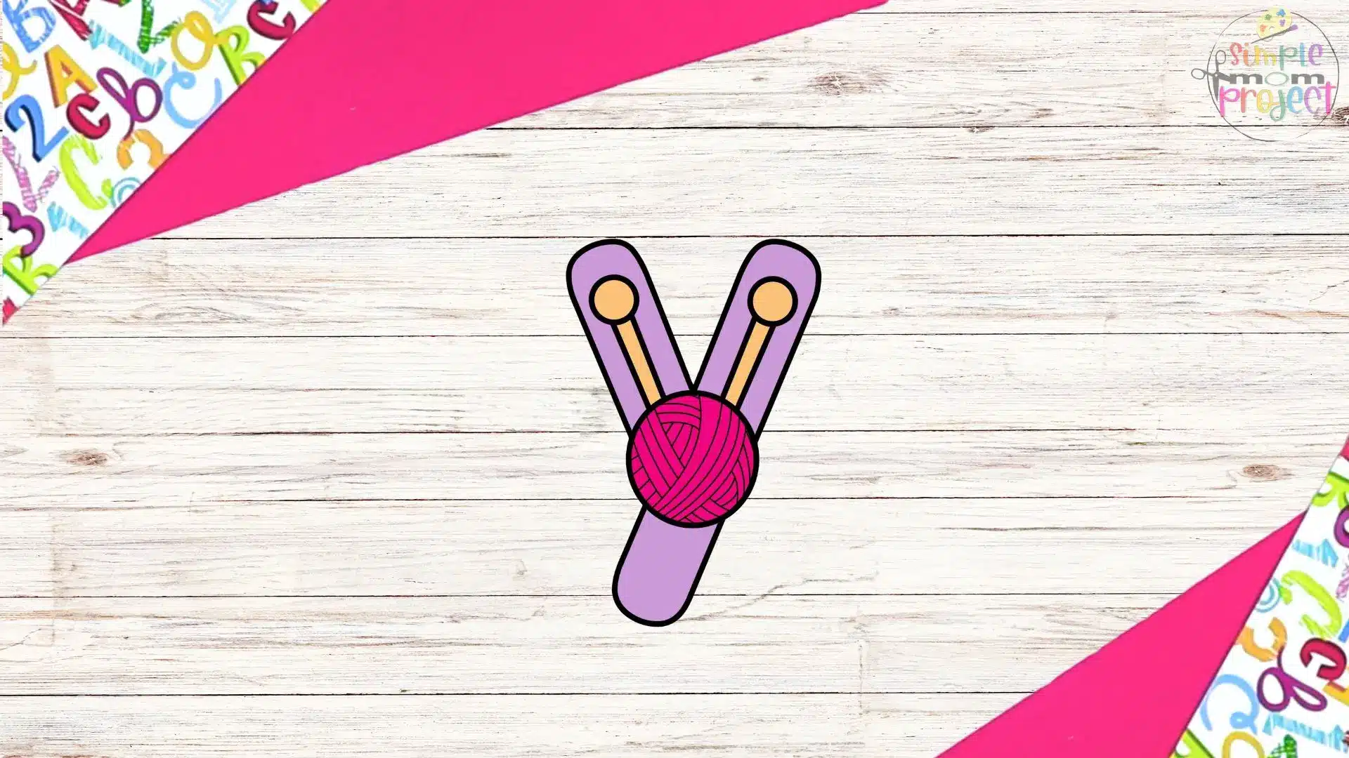 free printable letter y for yarn craft for kids 7