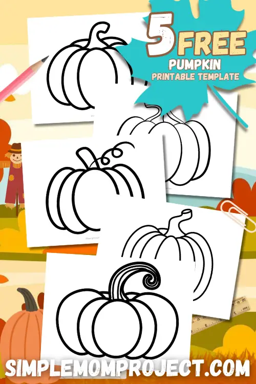 Did someone say five pumpkin designs? Whether your kiddo wants to color a happy pumpkin, trace a simple outline or make a Disney-inspired cutie, this free printable pumpkin template delivers all the fun without any tricks! Just treats for those little hands and creative minds! Perfect for fine motor practice, pretend play, or turning your classroom into a pumpkin patch masterpiece. And yes, it’s completely free. So what are you waiting for? Grab all five free printable templates!
