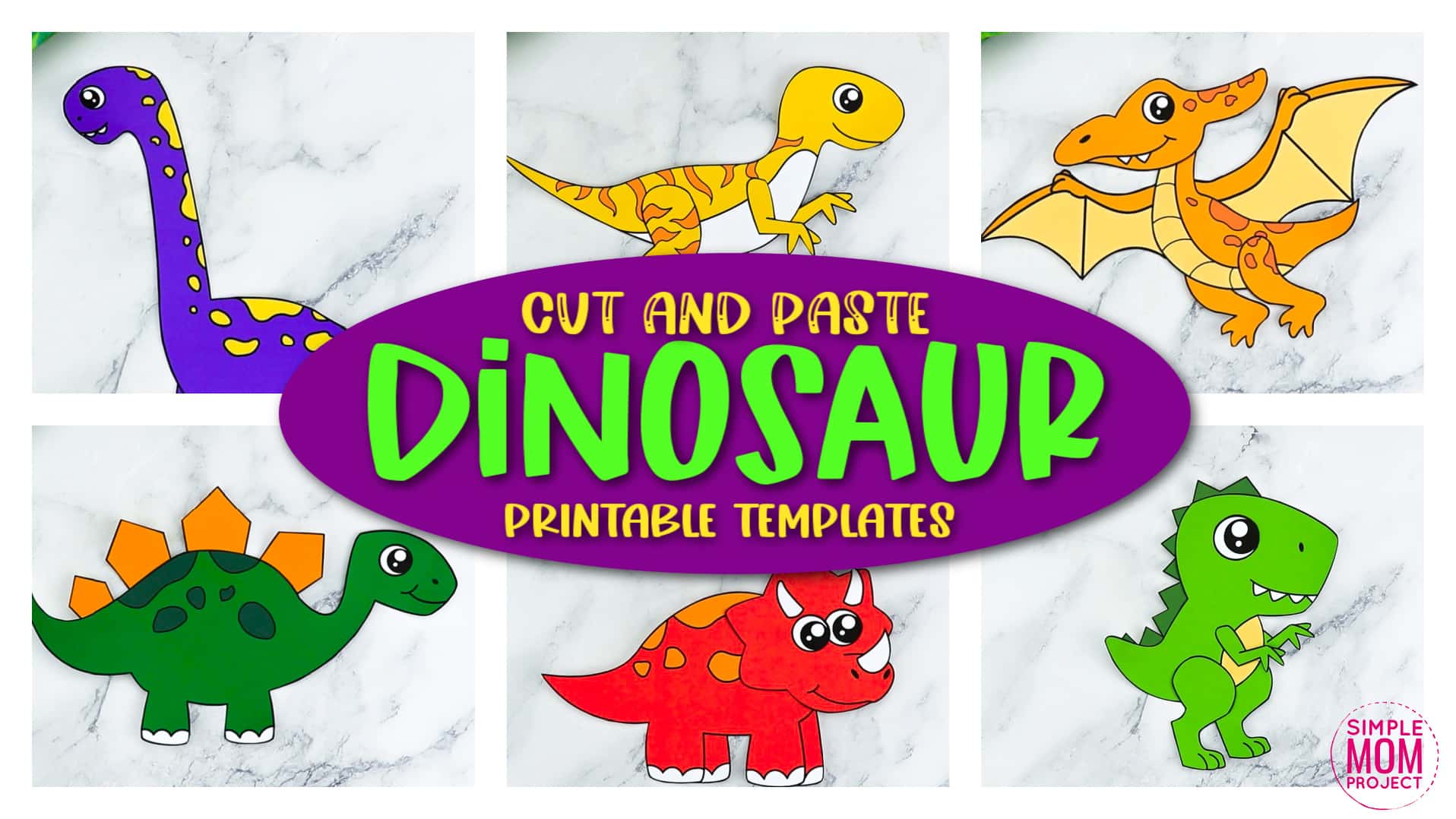 Looking for the best dinosaur crafts for your kids? These easy dinosaur crafts have fun cut and paste templates to keep toddlers, preschoolers or even big kids amused for hours. Including our popular t-rex craft, triceratops craft and pteradactyl crafts and many more these are sure to be a big hit with your kids for fun craft activities or even homeschooling lessons. Click here to grab these awesome dinosaur craft templates today